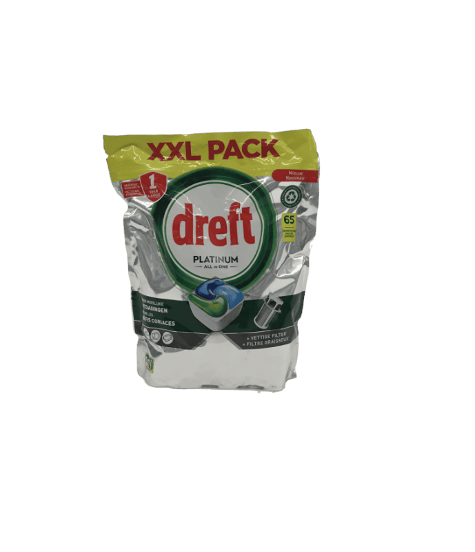 Dreft platinum 65 tabs All in one original