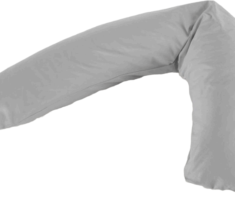 Theraline comfort kussen grijs jersey