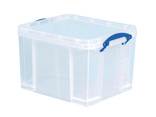 Opbergbox 35L transparant