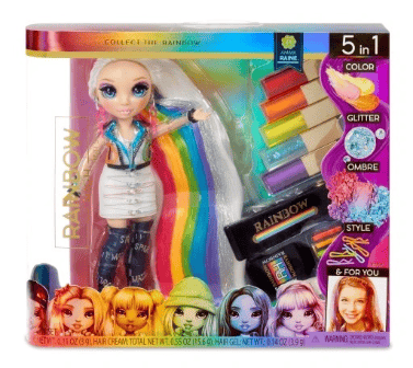 Rainbow High hair studio