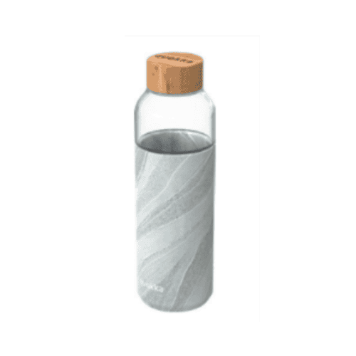 Quokka thermal bottle 630ML silver solid sleek