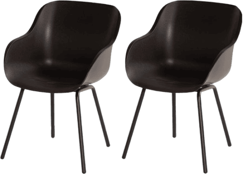 Hartman Stoel Sophie Elegance rondo zwart/maho