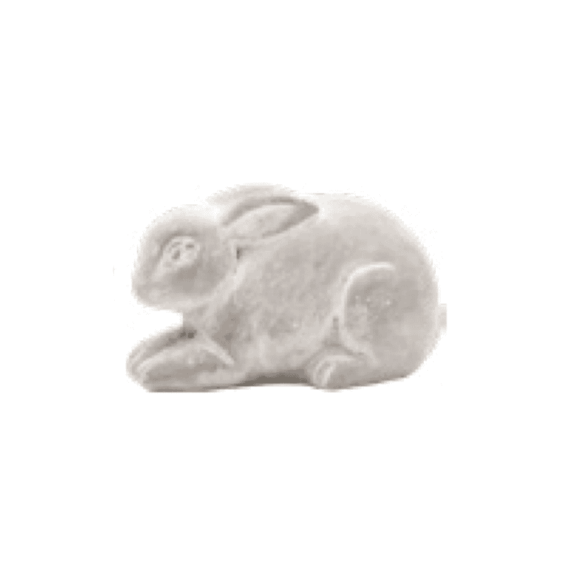 Konijn 14*8*8cm cement grijs