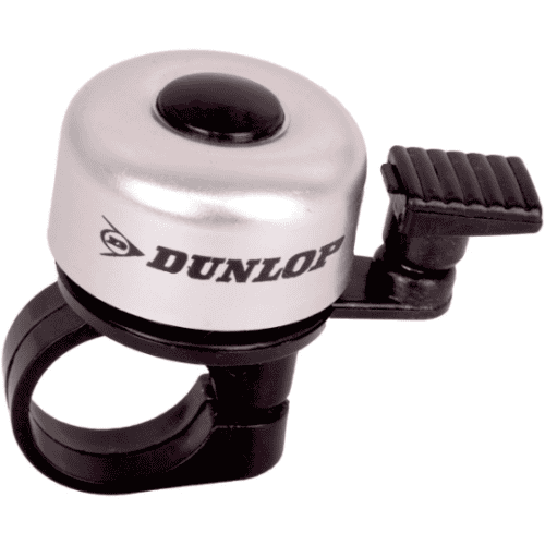 Dunlop fietsbel mini black/zilver
