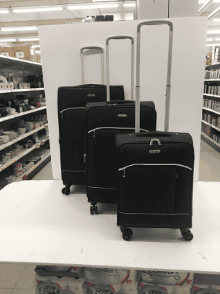 Alu Trolley case 50cm zwart met 4 dual wielen