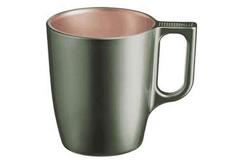 Luminarc flashy mug green leaf 25cl