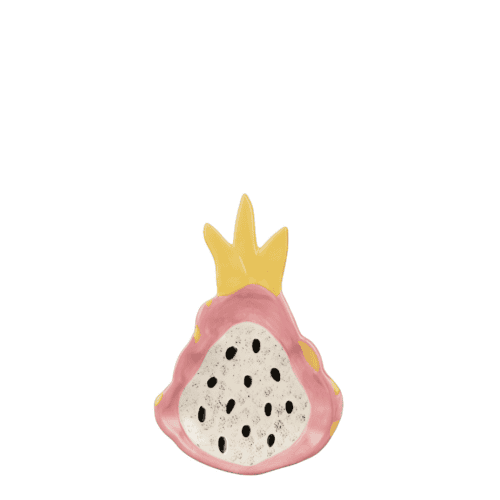 Exotica bord dragon fruit 19,5xb13xh1,5cm roze