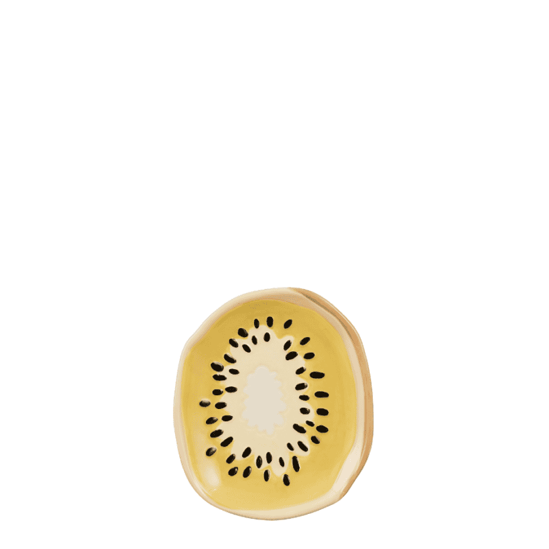 Exotica bord kiwi l15xb12,5xh2cm l.groen