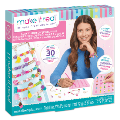 Make it Real Clay Charms Jewelry kit