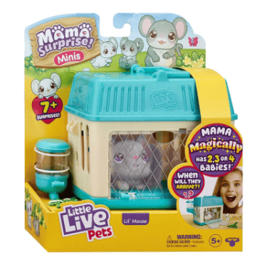 Little Live Pets Mama Surprise - Mouse blue