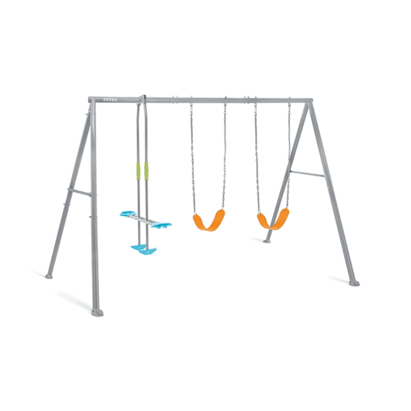 Intex Schommelset 323x244x198cm met 2 zitjes + zweeftoestel