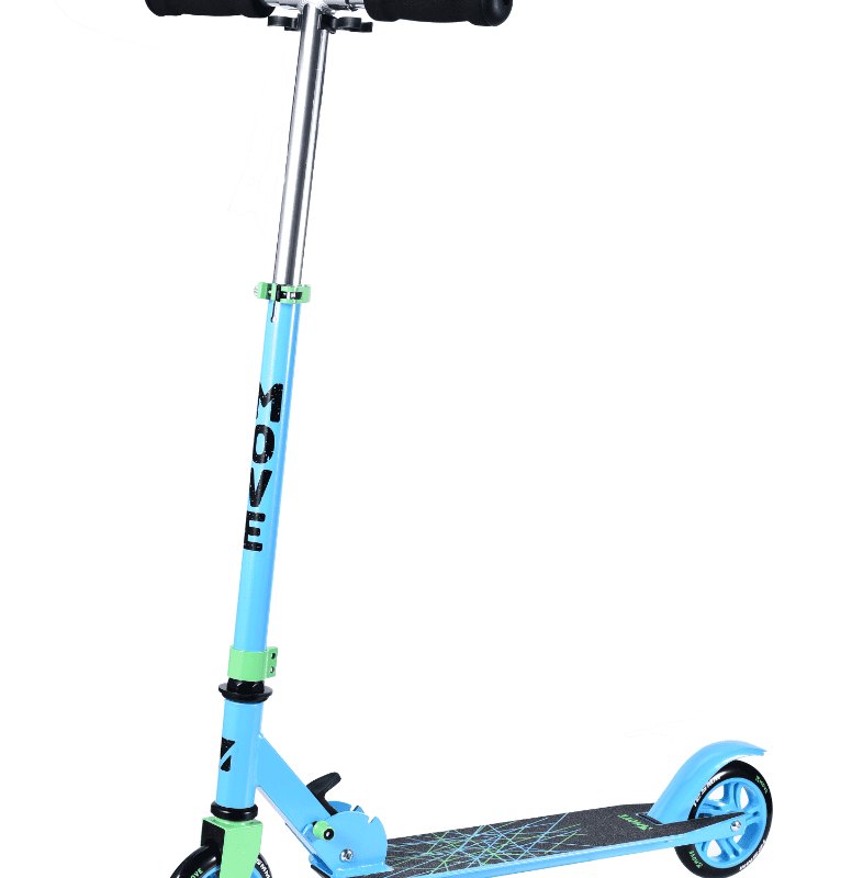 Maple Skate scooter 125mm stripes blue