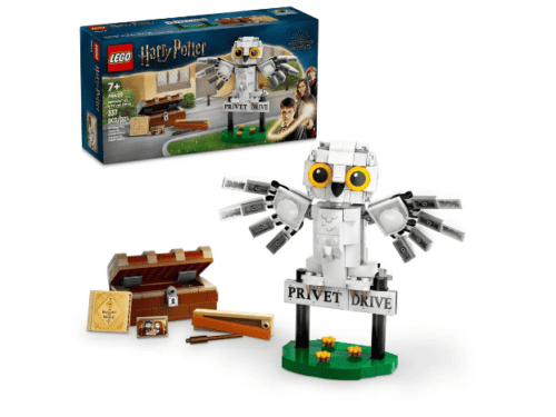Lego HP Hedwig bij ligusterlaan 4