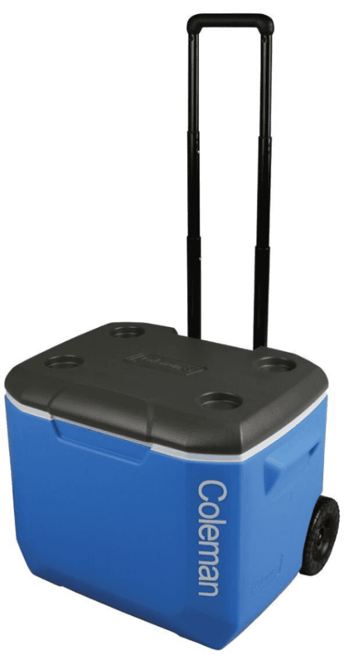 CGAZ koelbox 60qt Xtreme cooler bleu 56l +wielen