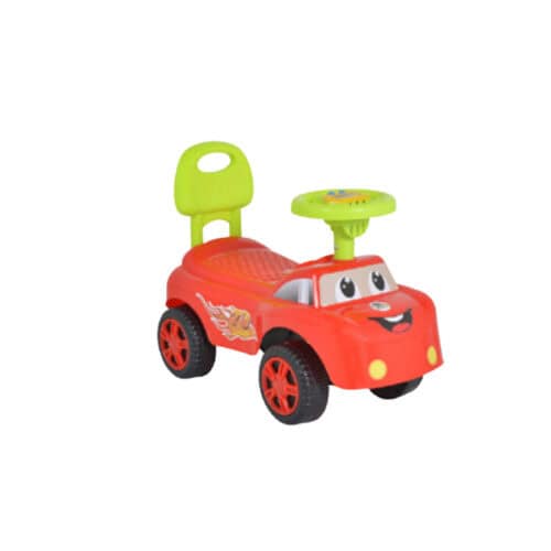 Ride-on Auto geluid (52x25x35cm) rood