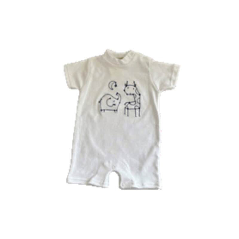 Zomerpakje giraf/olifant 0M-9M