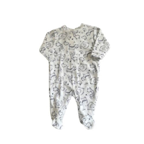 Pyjama giraf/olifant 0M-9M