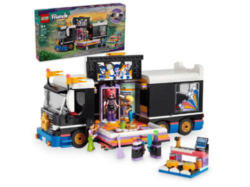 Lego Friends Tourbus popster