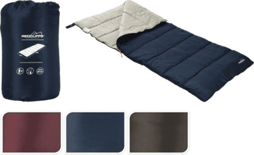 Slaapzak envelop 190x75cm - 3ass kleuren