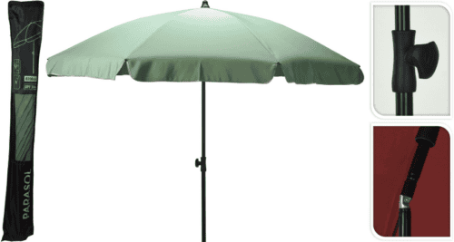 Tuinparasol 200cm Groen UPF30+