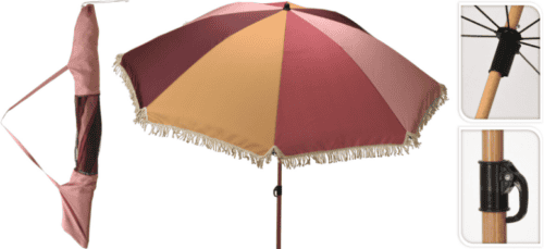 Tuinparasol 200cm Groen Print UPF30+