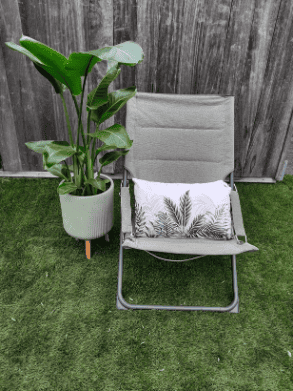Ligstoel Groen 4 posities