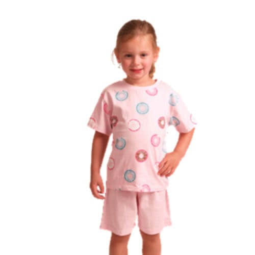 Meisjespyjama Donut 92/116 shorty