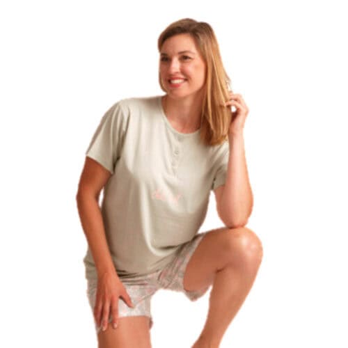 Dames pyjama short jersey S/XXL chillout
