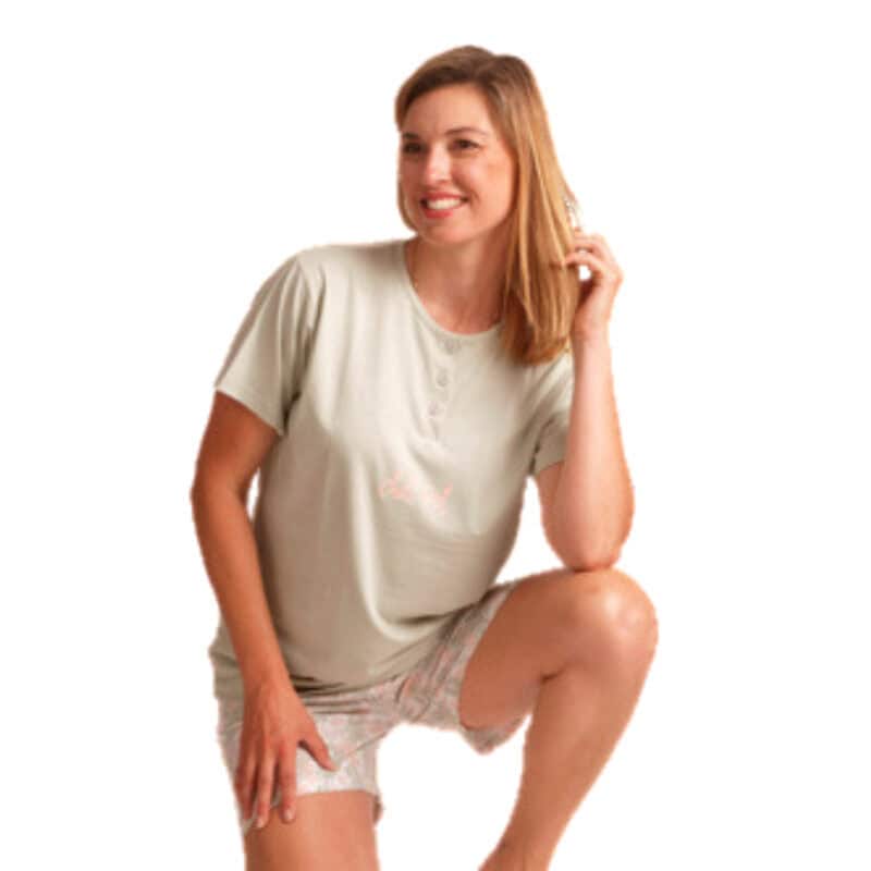 Dames pyjama short jersey S/XXL chillout