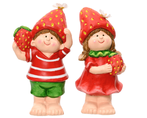 Kinderen keramiek 2ass 19cm