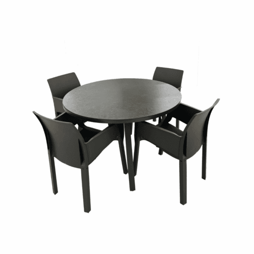 Hartman Livorno Tafel rond 120cm in ceramic/xerix