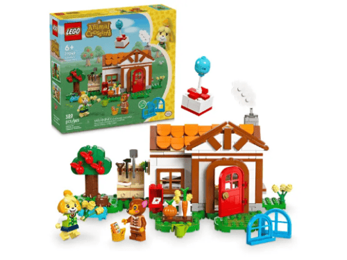 Lego Gaming Isabelle op visite