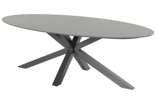 Hartm. Xander tafel xerix ovaal 220 x 120cm
