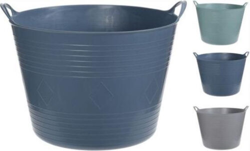 Emmer flexibel 43L in PP - 3ass kleuren