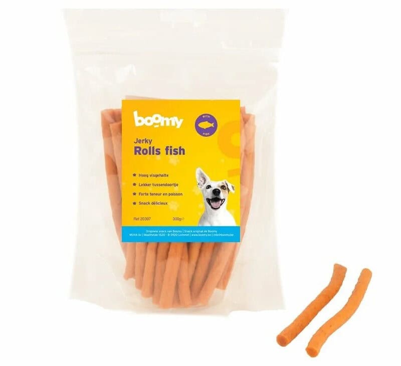 Muva Jerky Rolls Fish 300gr