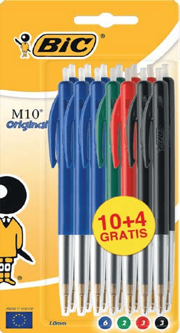 Bic M10 Original 10+4P mix