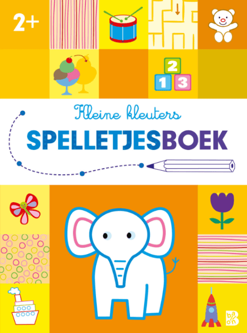 Kleine kleuters spelletjesboek 2+