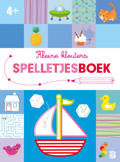 Kleine kleuters spelletjesboek 4+