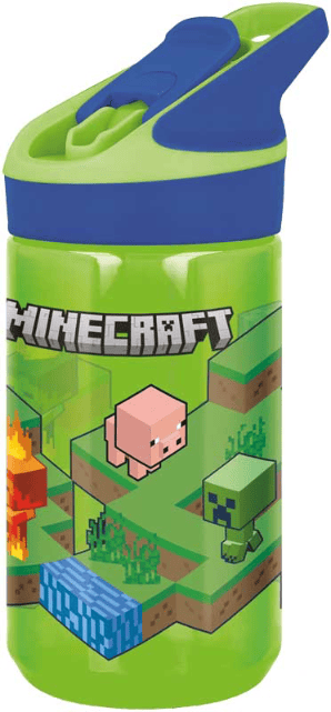 Minecraft Tritan premium waterfles 480ML