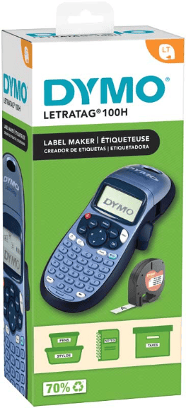 Dymo Letratag LT-100H + tape