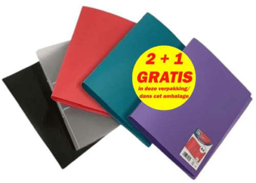 Paladin ringmap met 2 ringen A4 16mm "Trendy" 2+1 gratis
