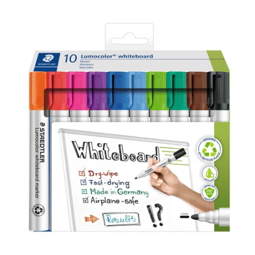 Staedt. lumocolor whiteboard marker - set 10st