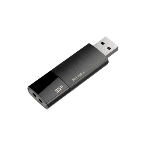 Silicon USB stick 32gb 3.0B05 ZWART