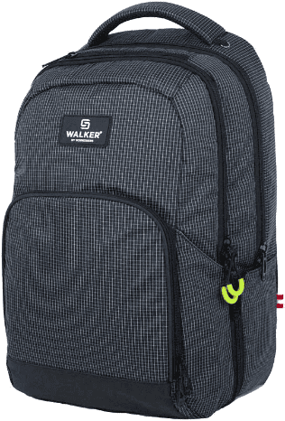 Walker College 2.0 rugzak "Wizzard" - Grid Navy