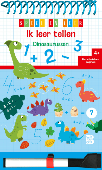 Ik leer tellen Dinosaurussen