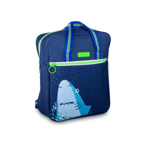 Lan.paper salad rugzak 7L shark blue