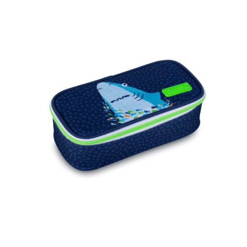 Lan.paper salad pennenbak 21cm shark blue