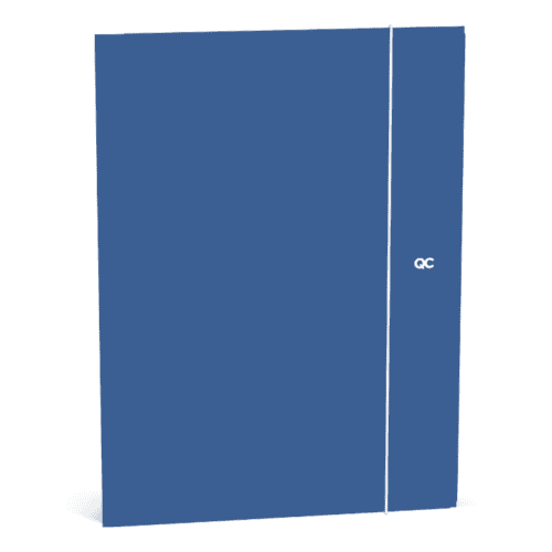 Lan. QC Elastomap folio midn.blue