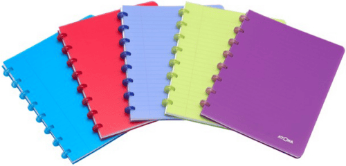 Atoma schrift A5, gelijnd Trendy