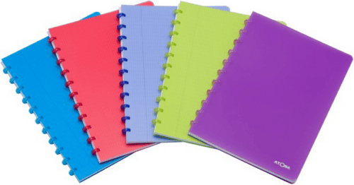 Atoma schrift A4 gelijnd Trans